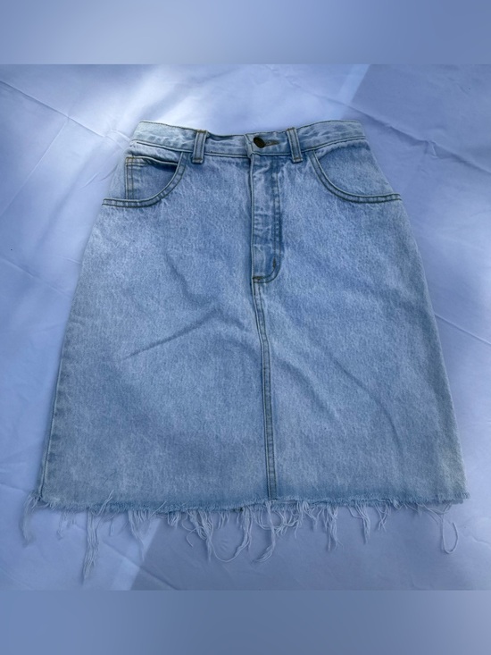 Guess by Marciano Dresses & Skirts - Vintage Guess Georges Marciano USA Acid Wash Denim Mini Skirt Size 27 1980/90’s